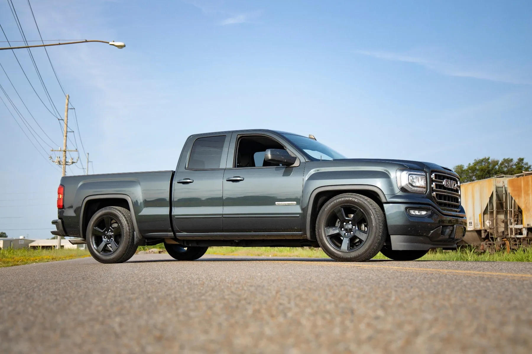 2 Inch Lowering Kit | 4 Inch Rear Lowering | Alum/Stamped Knuckle | Chevy/GMC 1500 (14-18)