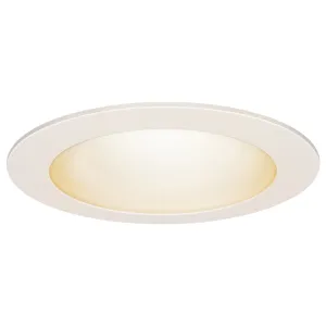 6 in. 65W Replacement Selectable White (5CCT) Tethered J-Box LED Downlight