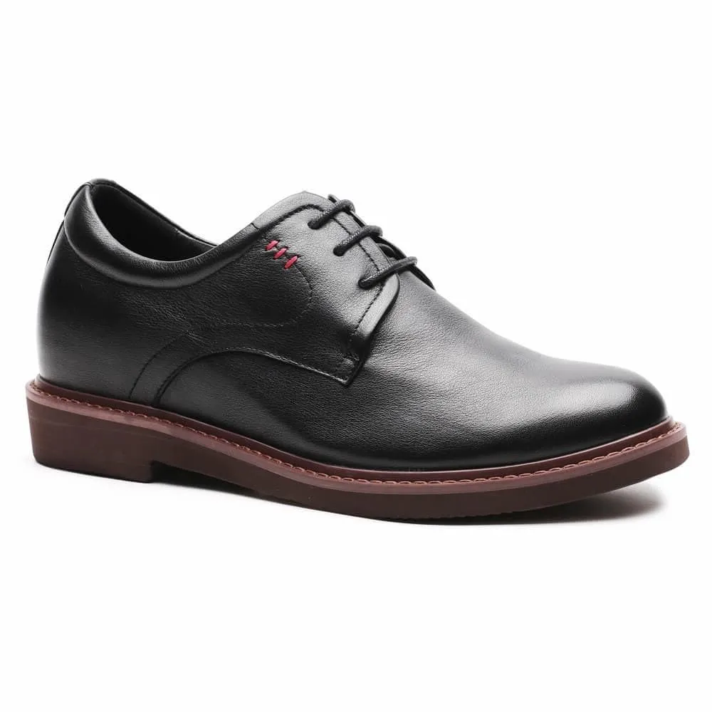 7 CM / 2.76 Inches CMR CHAMARIPA Dress Elevator Shoes Genuine Leather Tall Men Shoes