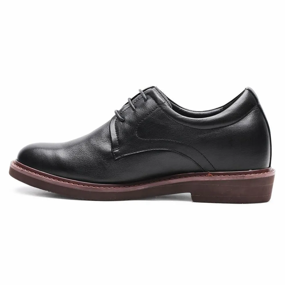 7 CM / 2.76 Inches CMR CHAMARIPA Dress Elevator Shoes Genuine Leather Tall Men Shoes