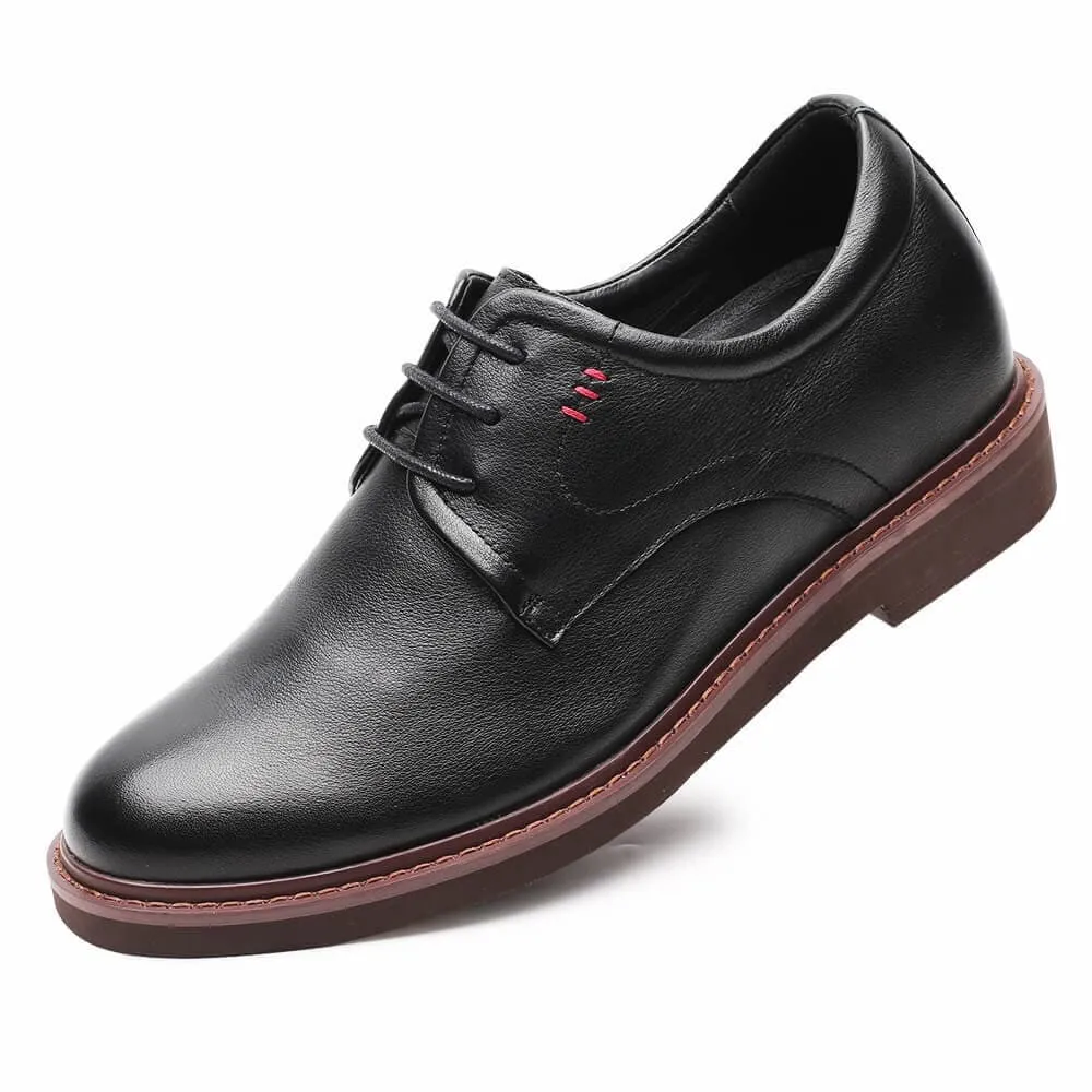 7 CM / 2.76 Inches CMR CHAMARIPA Dress Elevator Shoes Genuine Leather Tall Men Shoes