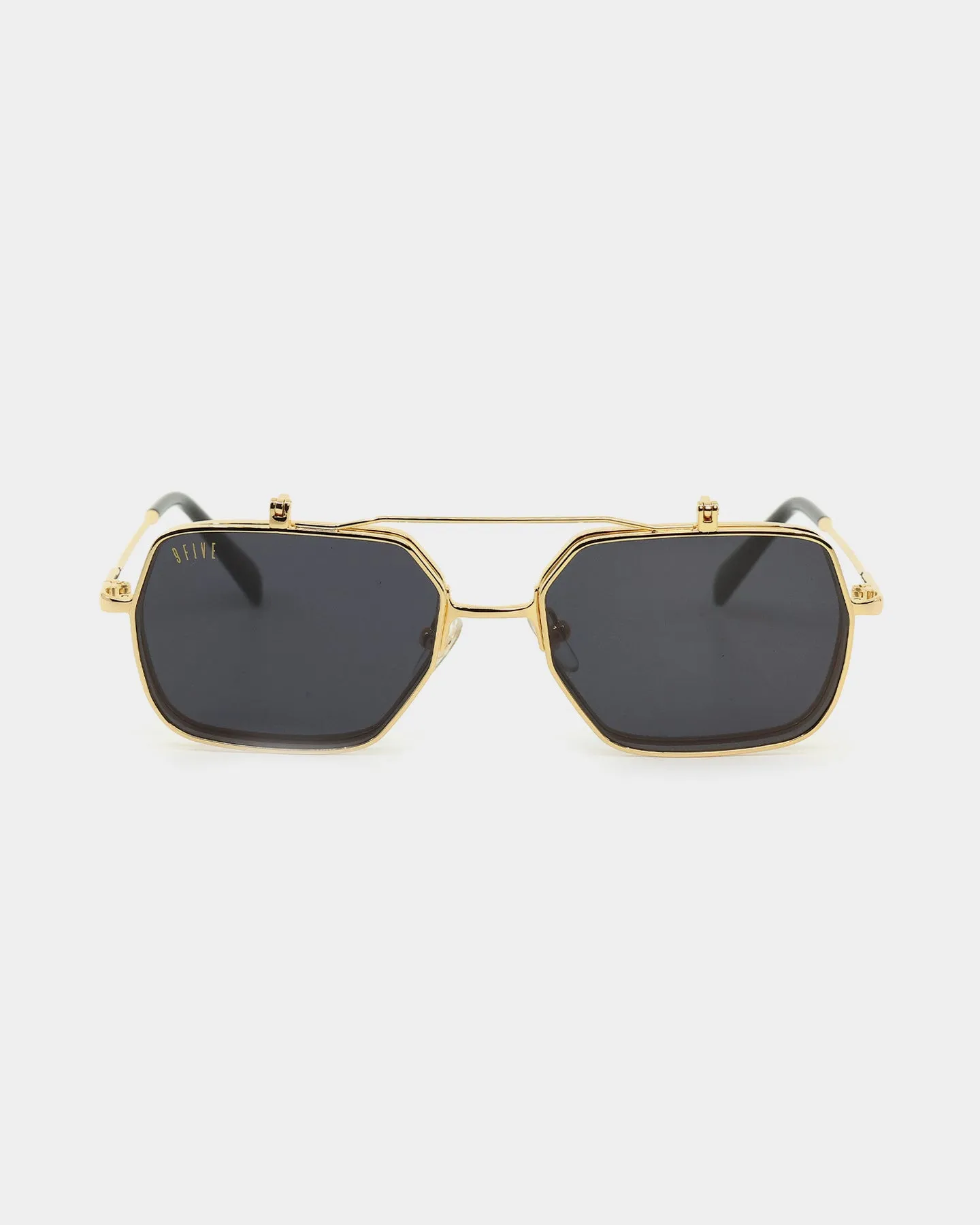 9FIVE Clarity Flip Up Glasses Black/Gold