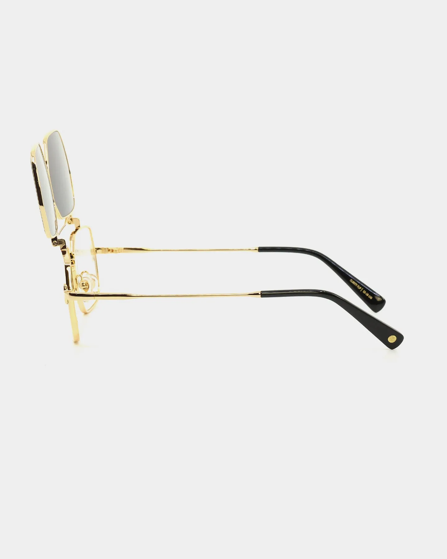 9FIVE Clarity Flip Up Glasses Black/Gold