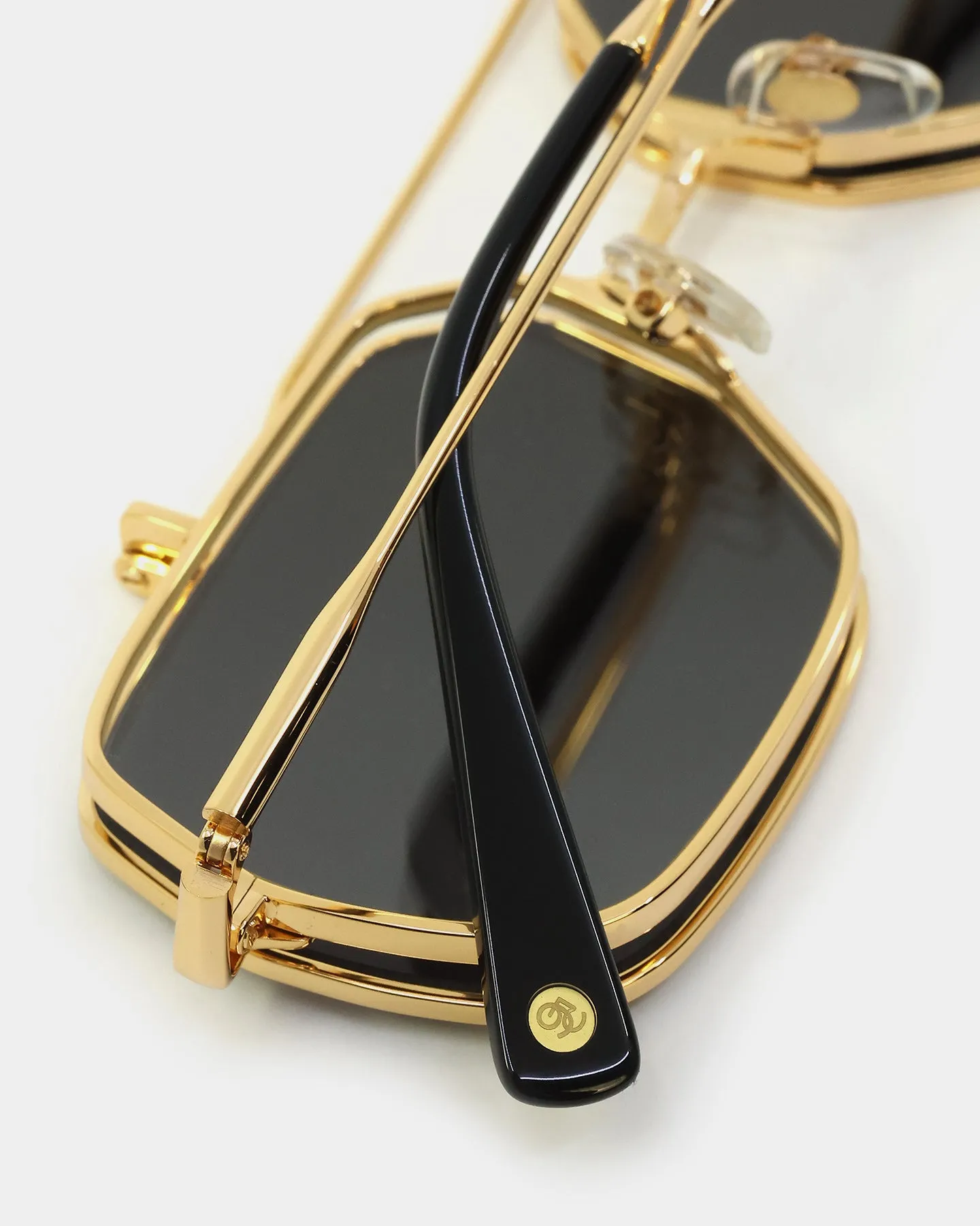 9FIVE Clarity Flip Up Glasses Black/Gold