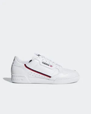 Adidas - Continental 80  - White / Scarlet / Collegiate Navy