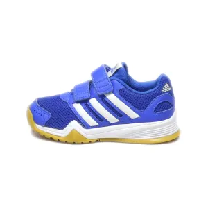 Adidas Court Sport Shoes Leather Blue Colour For Kids