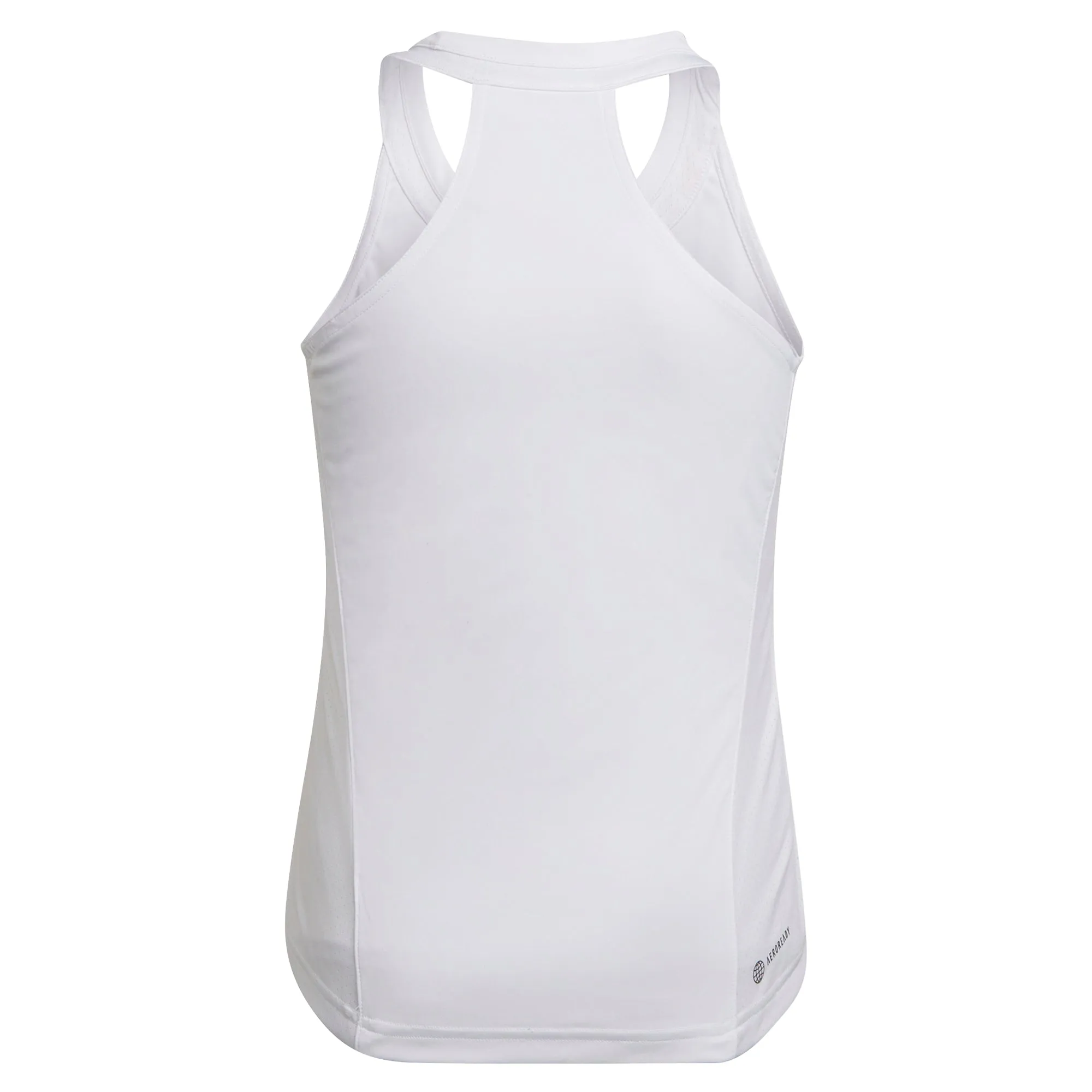 Adidas Girls Club Tennis Tank - White/Grey Two