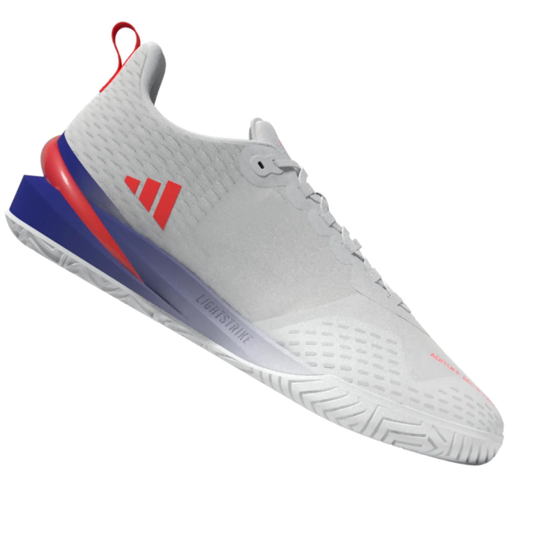 Adidas Performance Adizero Cybersonic Men  Tennis Shoes- Ftw White/Core Black/Solar Red