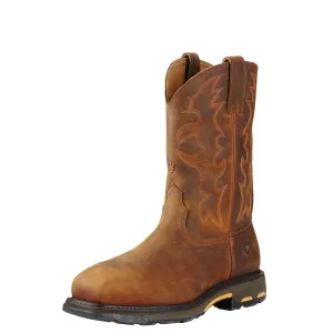 Ariat | Men's WorkHog® Wide Square Toe Steel Toe | Toast Premium