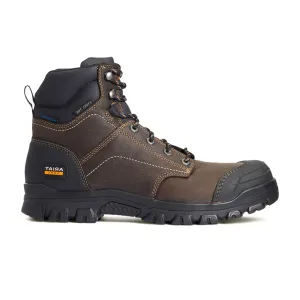 Ariat Treadfast 6" Waterproof Steel Toe Work Boot (Men) - Dark Brown