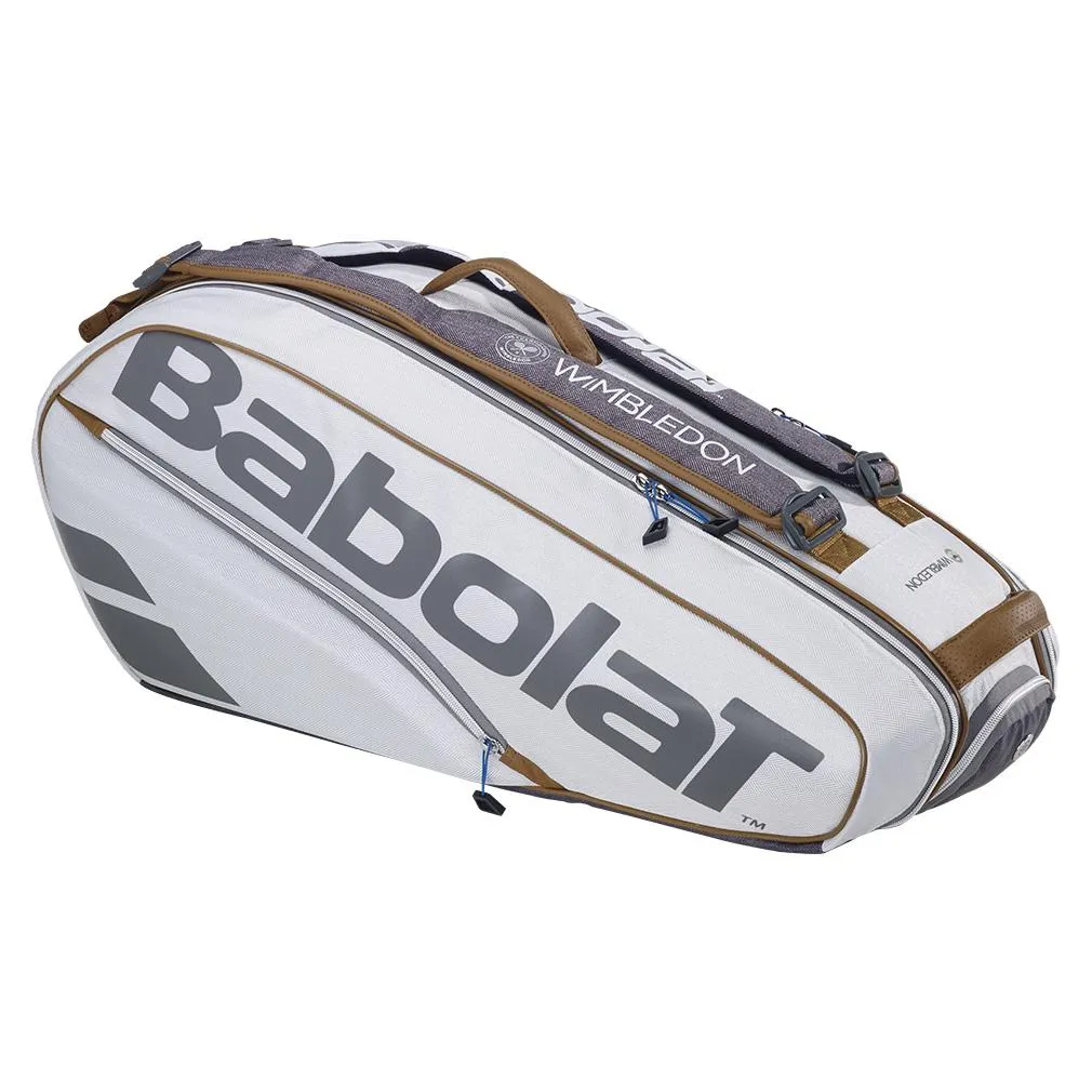 Babolat RH6 Pure Wimbledon Racquets Tennis Bag