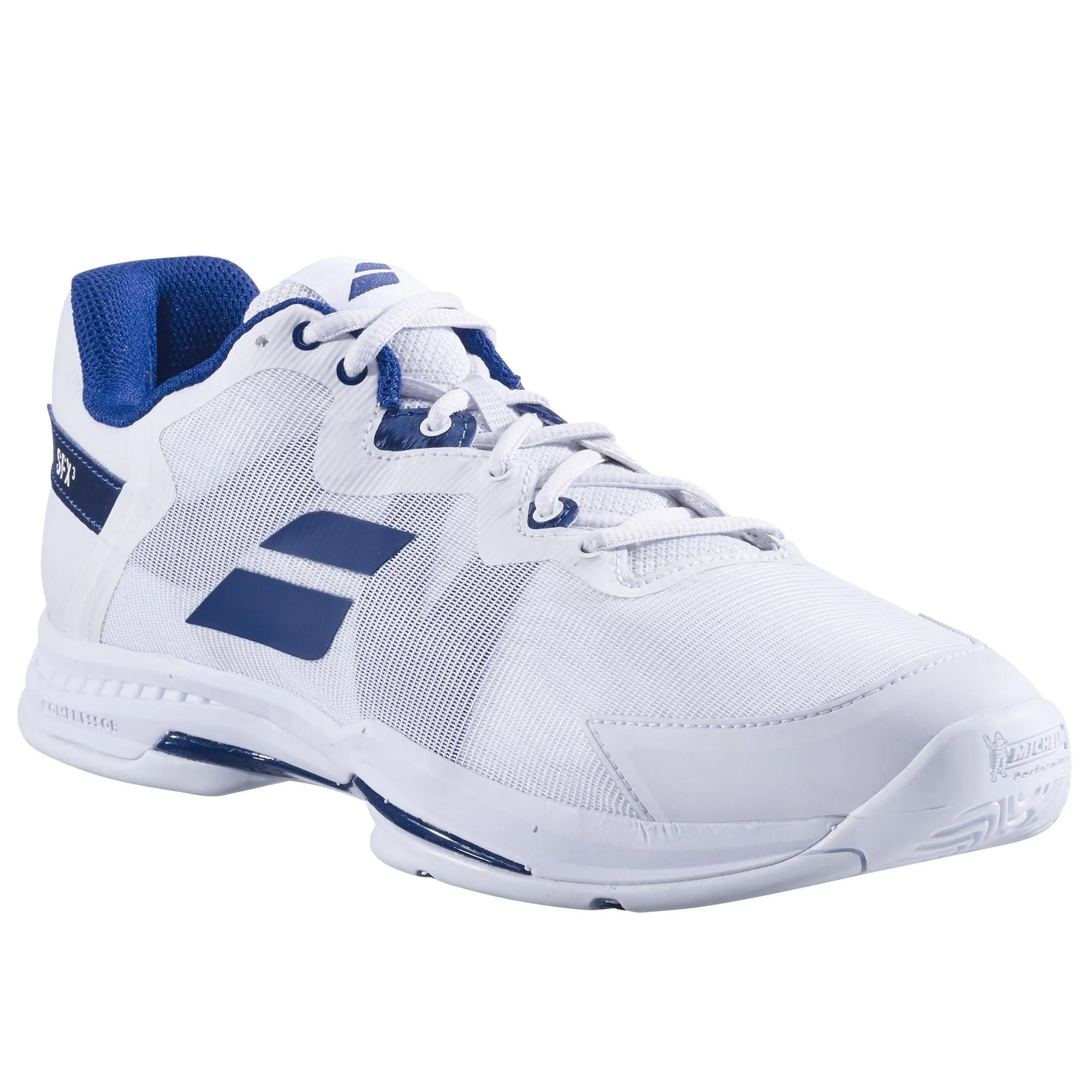 Babolat SFX3 All Court 30S23529 Tennis Shoes Mens (White/Navy)