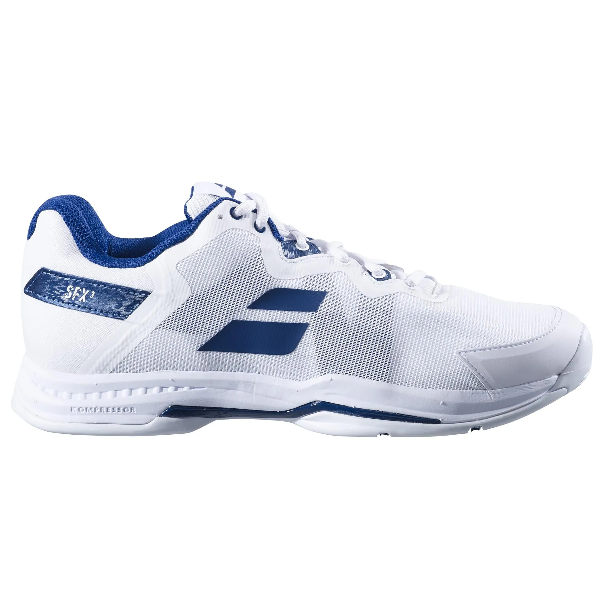 Babolat SFX3 All Court 30S23529 Tennis Shoes Mens (White/Navy)