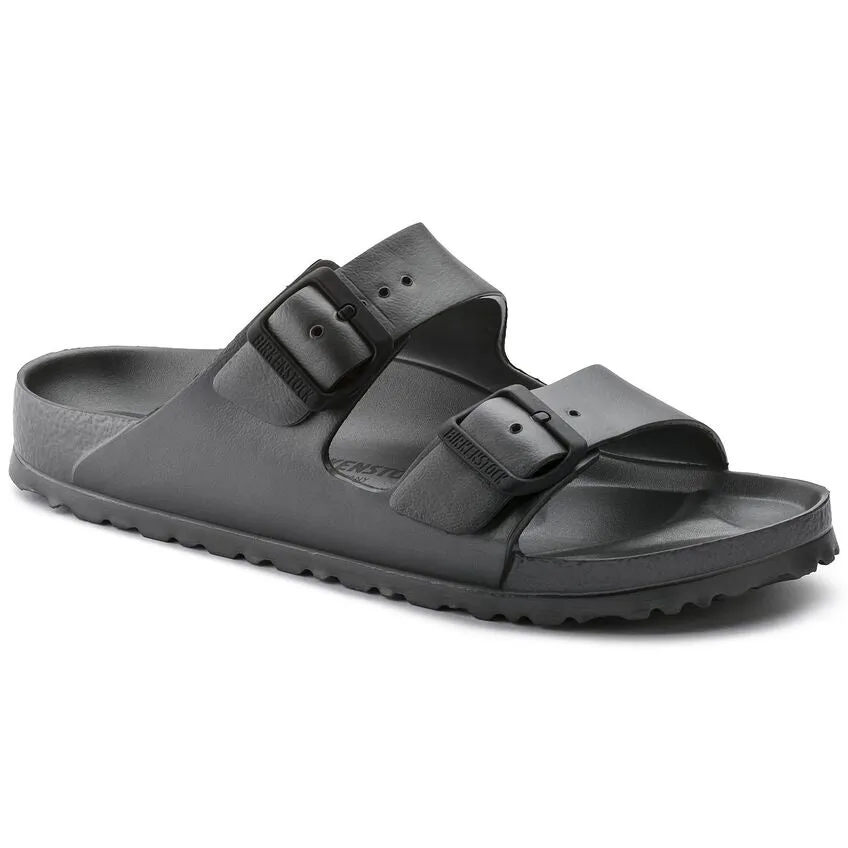 'Birkenstock' Women's Arizona Essentials EVA Sandal - Metallic Anthracite (Narrow)