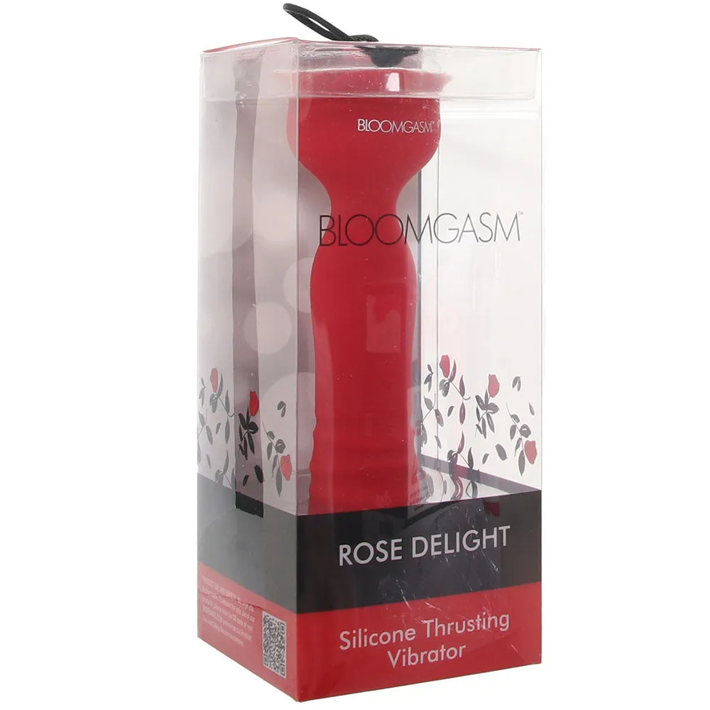 Bloomgasm Rose Delight Thrusting Vibe