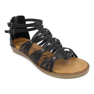 'Blowfish Malibu' Women's Bethy Sandal - Black Dyecut