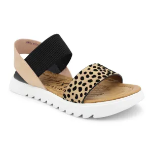 'Blowfish Malibu' Women's Tia Sandal - Sand Pixie Leopard