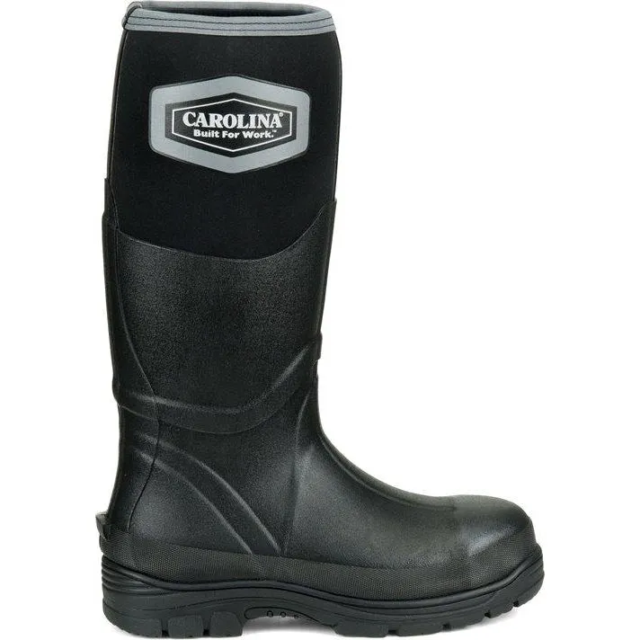 Carolina Men's Graupel 16" Steel Toe WP Rubber Work Boot - Black - CA2200