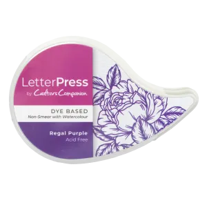 Crafter’s Companion - LetterPress Inkpad - Regal Purple