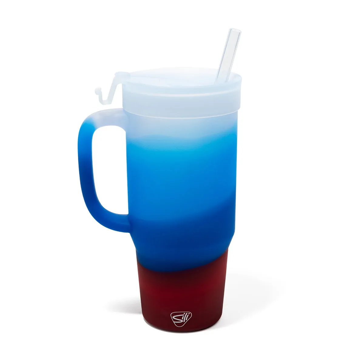 Customized Silipint Silicone 32 oz Humbler (Handled Straw Tumbler)