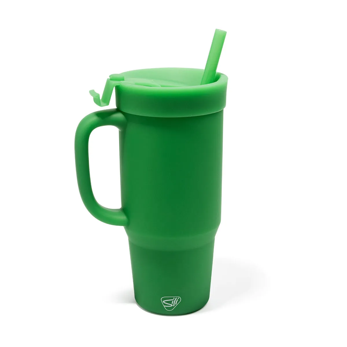 Customized Silipint Silicone 32 oz Humbler (Handled Straw Tumbler)