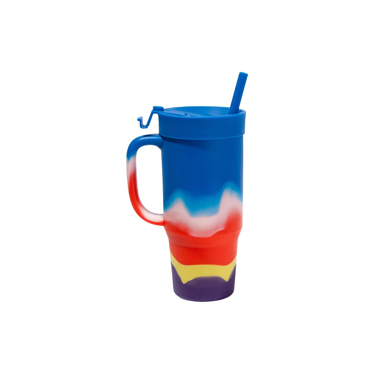 Customized Silipint Silicone 32 oz Humbler (Handled Straw Tumbler)