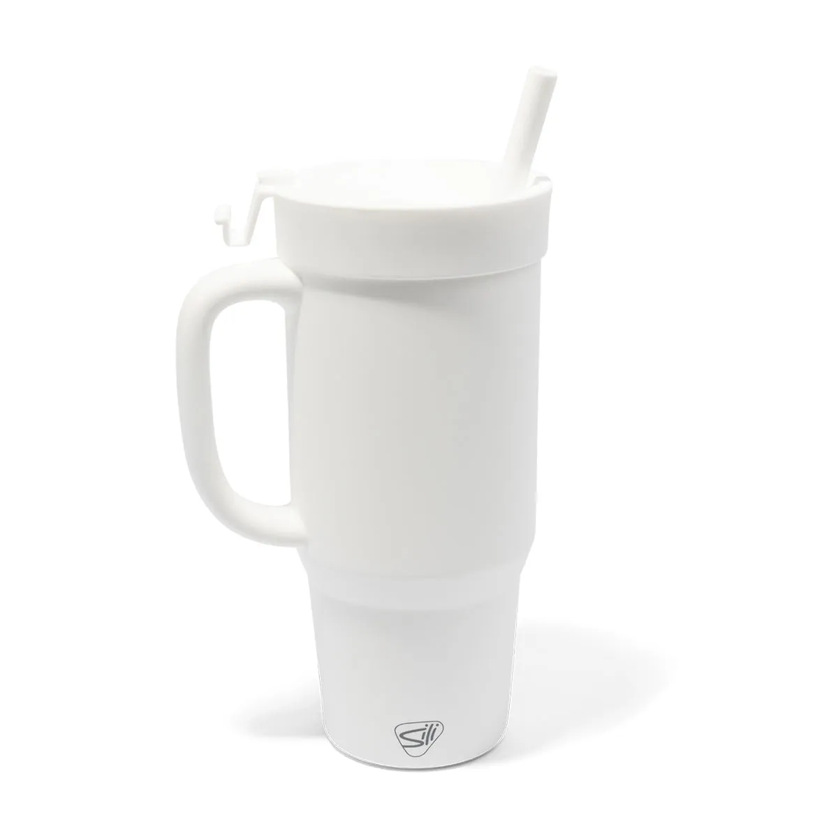 Customized Silipint Silicone 32 oz Humbler (Handled Straw Tumbler)