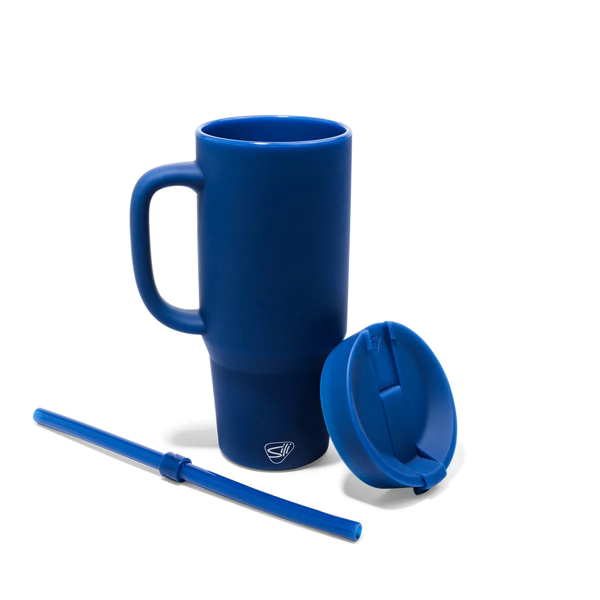 Customized Silipint Silicone 32 oz Humbler (Handled Straw Tumbler)