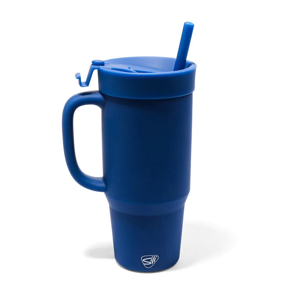 Customized Silipint Silicone 32 oz Humbler (Handled Straw Tumbler)