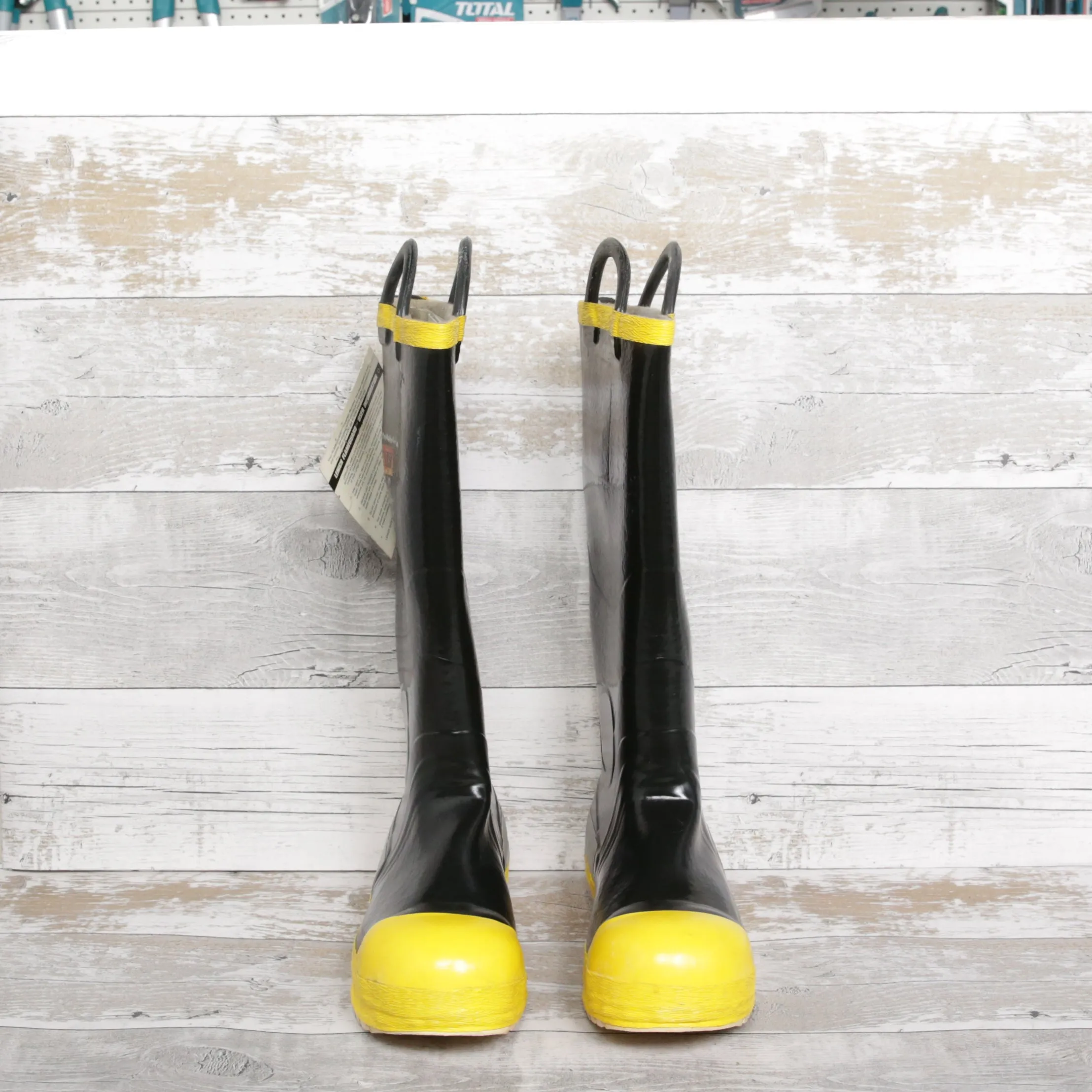 De-Branded Flameguard Safety Wellington Boots UK7