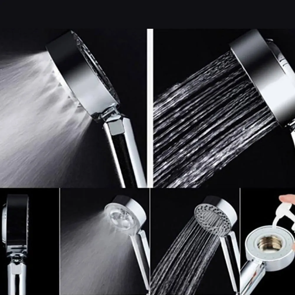 Double-Sided High Pressure Soap Dispensing Shower Head