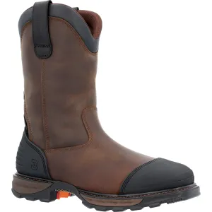 Durango Mens Maverick XP ST WP Grizzly Brown Leather Work Boots