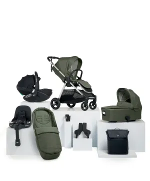 Flip XT³ Pushchair Bundle with Maxi-Cosi Pebble 360 Pro² & Base (8 Piece) – Juniper