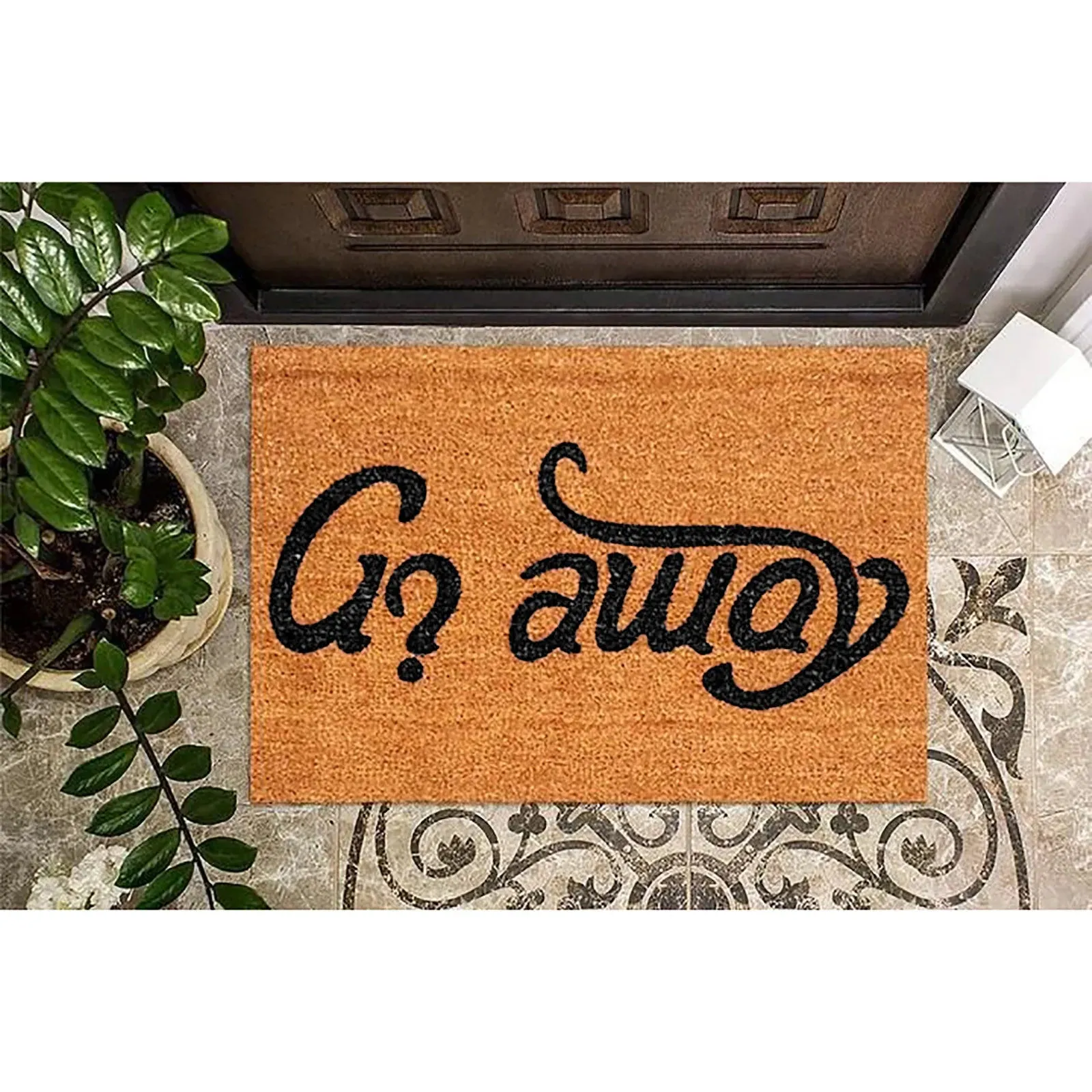 Go Away Doormat