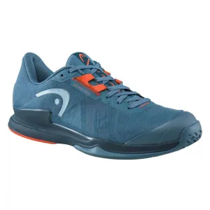 HEAD SPRINT PRO 3.5 TENNIS SHOES (BLUESTONE-ORANGE)