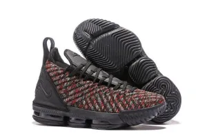 High-enD  LeBron 16 Black/Multi-Color Men's Sneakers