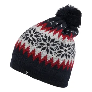 Jaxon & James Aspen Bobble Beanie Hat - Navy Blue