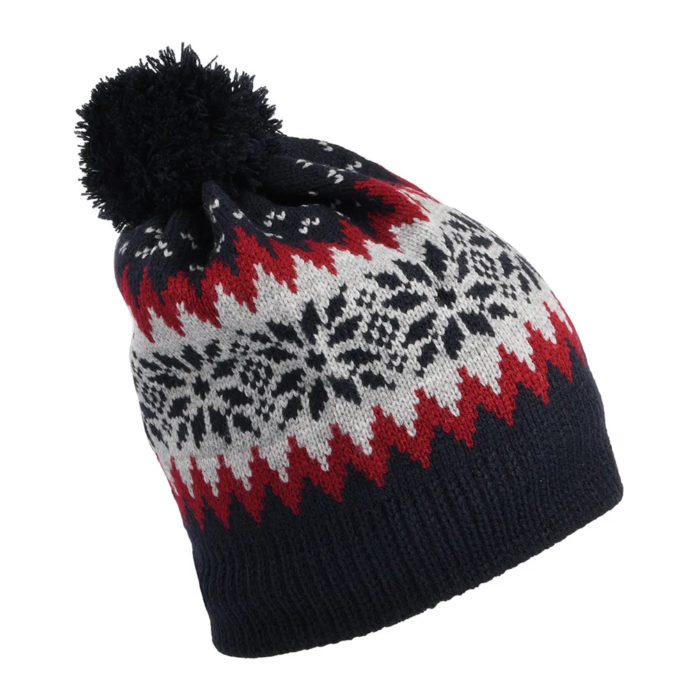 Jaxon & James Aspen Bobble Beanie Hat Navy Wholesale Pack