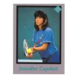 Jennifer Capriati Tuff Stuff Junior Card