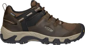 'Keen' Men's Steens WP Leather Low Hiker - Canteen / Brindle