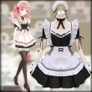 Lolita French Maid Cosplay Costume