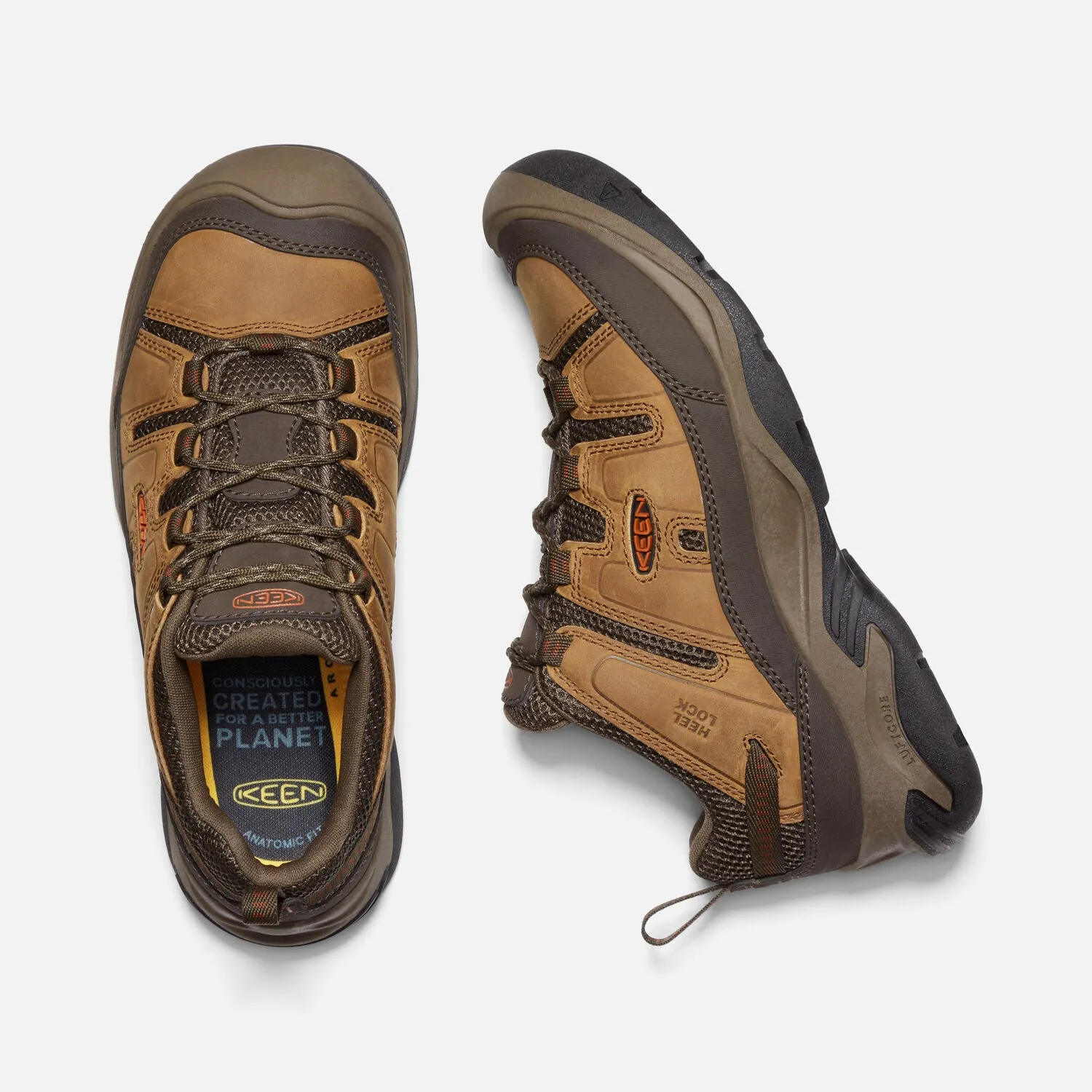 MENS KEEN CIRCADIA VENT SHOE- BISON/CLAY