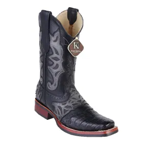 Men's King Exotic Caiman Belly Rodeo Toe Boot 48118205