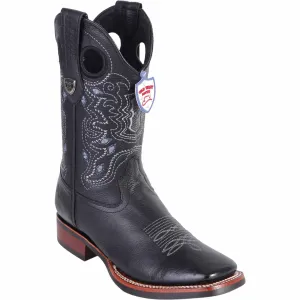 Men's Wild West Genuine Leather Ranch Toe Boot 28252705