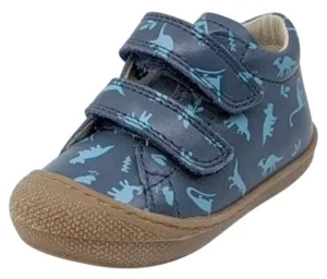 Naturino Boy's & Girl's Cocoon Dinosaur Vl Sneakers, Navy/Celeste