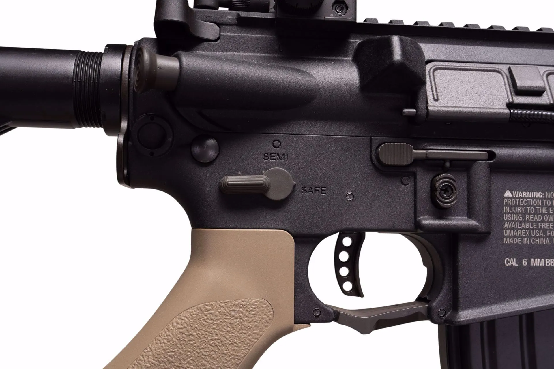 NEW Elite Force M4 CQCX M-LOK W/Built-In EYETrace and Smart Mosfet - BLK/FDE Airsoft AEG Rifle!