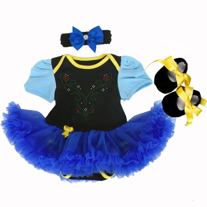 Newborn Infant Halloween Costumes Baby Girl Birthday Party Dress Tutus Newborn Clothes