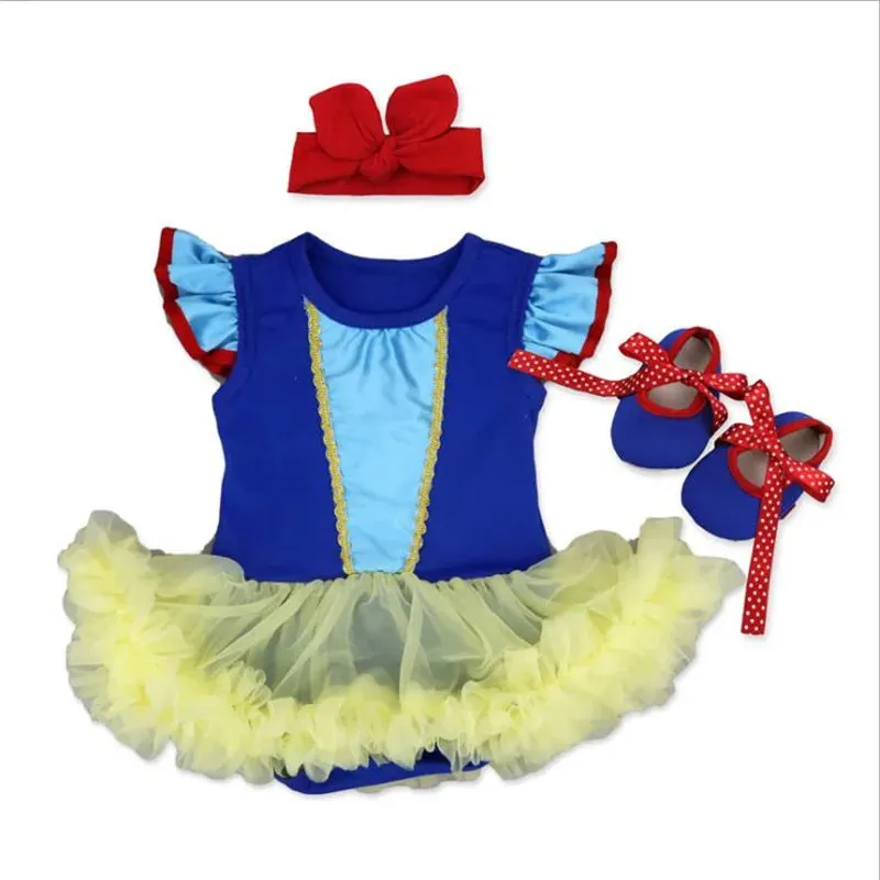 Newborn Infant Halloween Costumes Baby Girl Birthday Party Dress Tutus Newborn Clothes