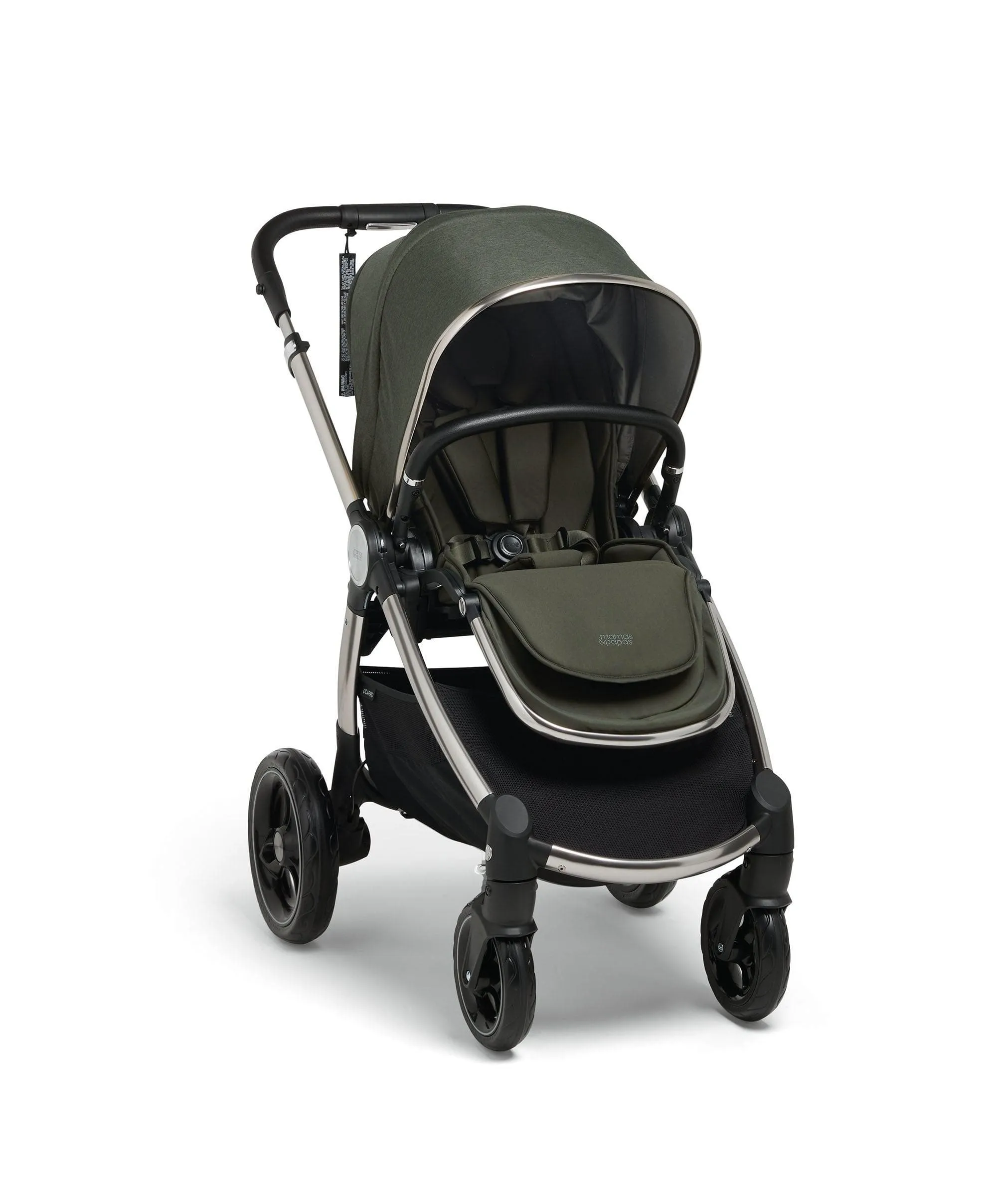 Ocarro Pushchair Essential Bundle with Carrycot (6 Pieces) Hunter Green