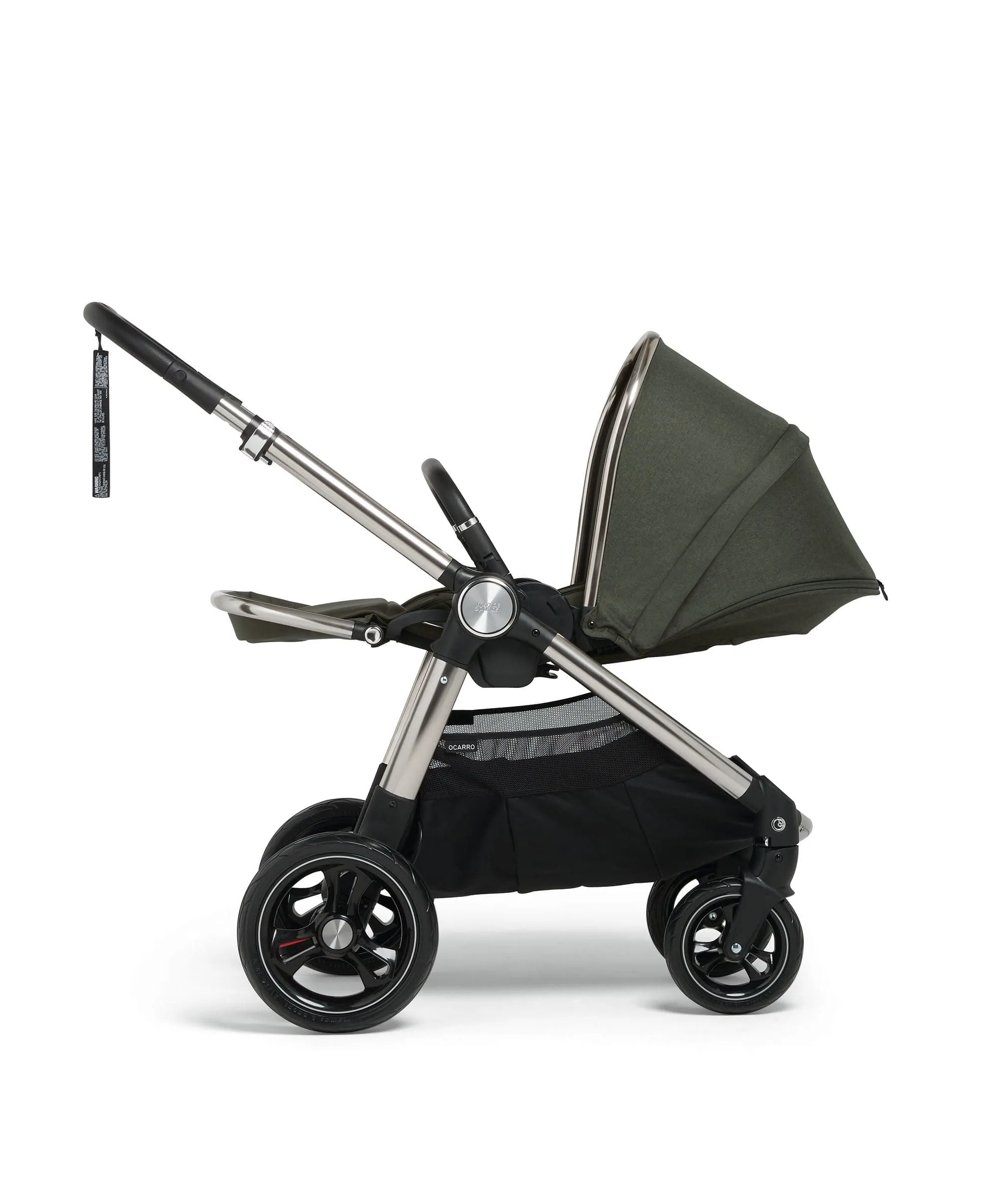 Ocarro Pushchair Essential Bundle with Carrycot (6 Pieces) Hunter Green